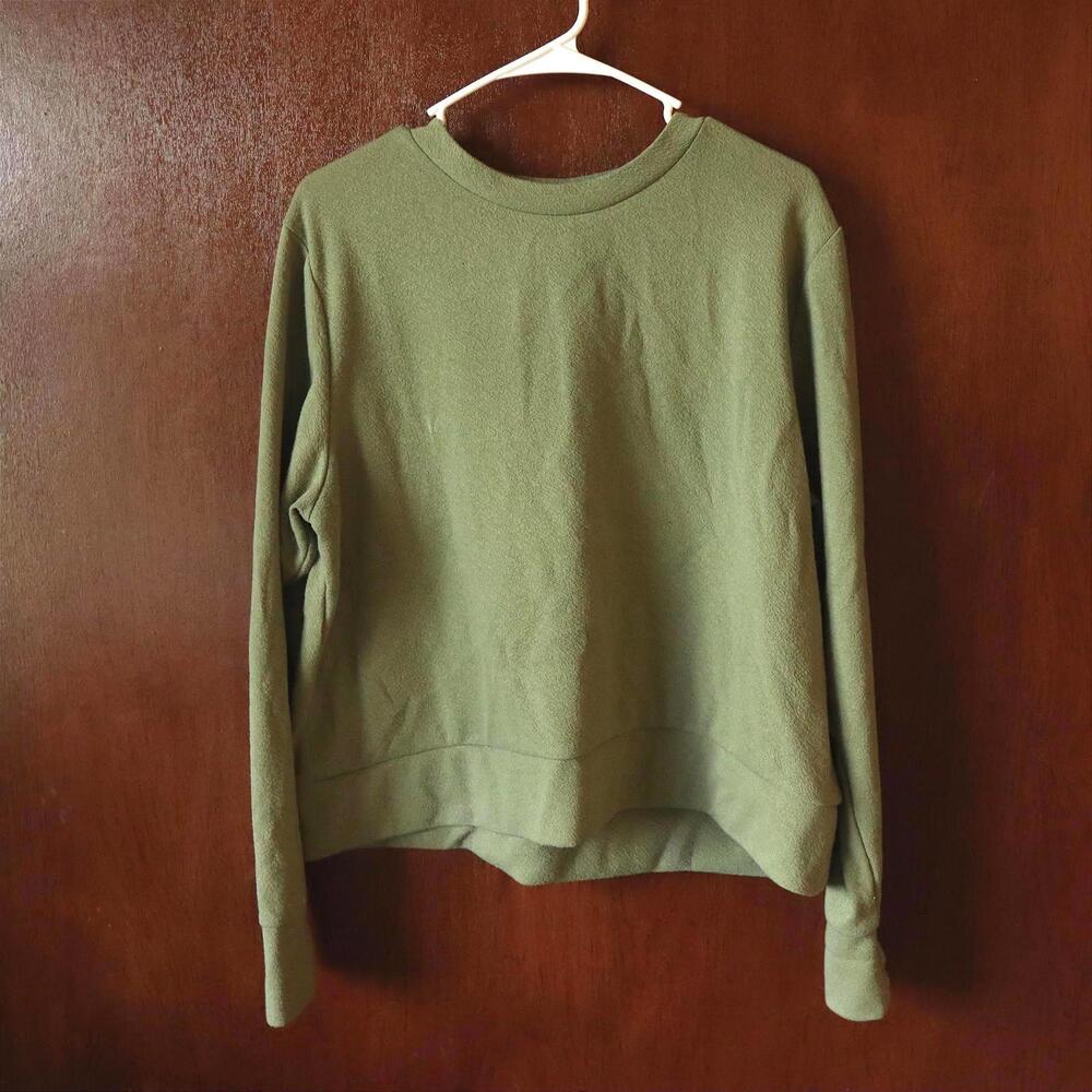 Women's Sage Green Avid‎ XXL Plus Size Activewear Long Sleeve